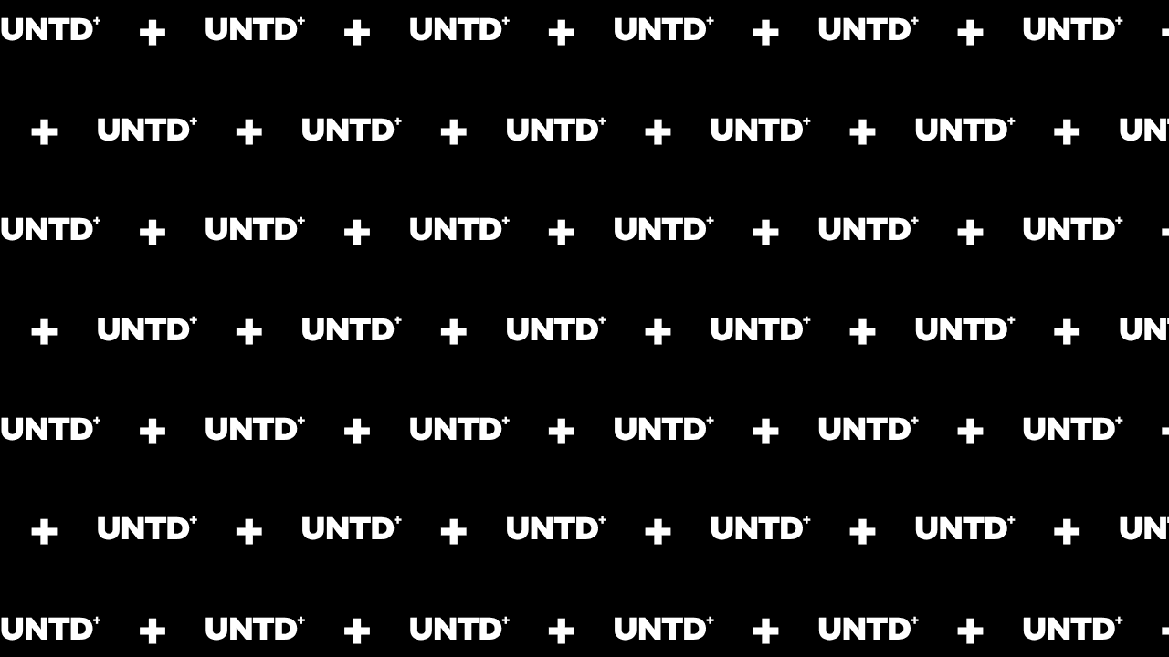 UNTD+ logo pattern